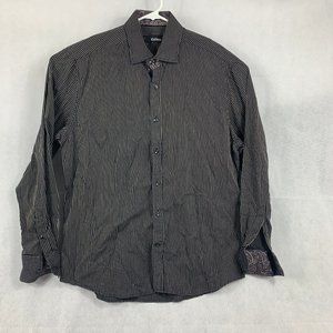 Cultura Men's Button Front Long Sleeve